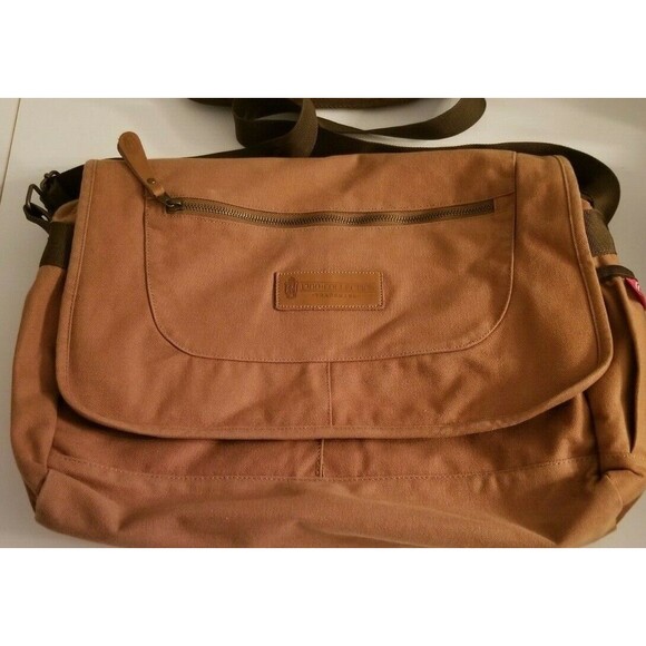 Coleman Messenger Bag 1900 Collection Trademark Canvas RARE FIND - Picture 2 of 7